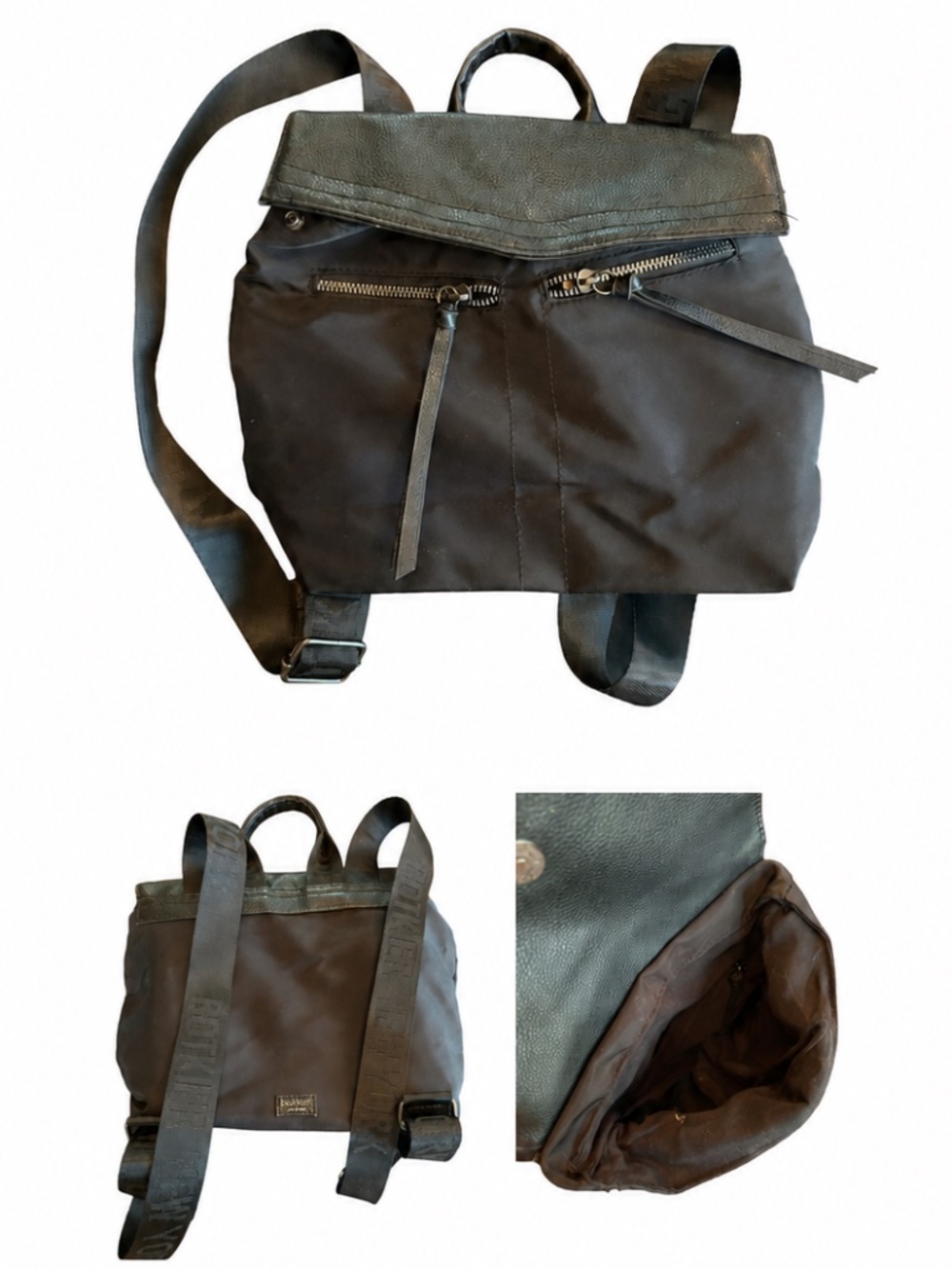 Botkier Trigger Black Mini Backpack Garage Blowout